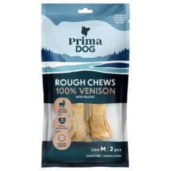 PrimaDog Rough Chews peura M, 76 g, 2 kpl