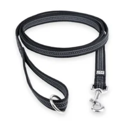Pro Dog Grip talutin heijastimella musta