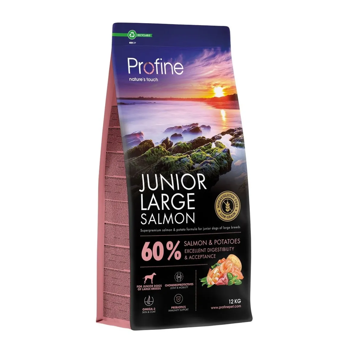 Profine Dog Junior Large Salmon 12kg