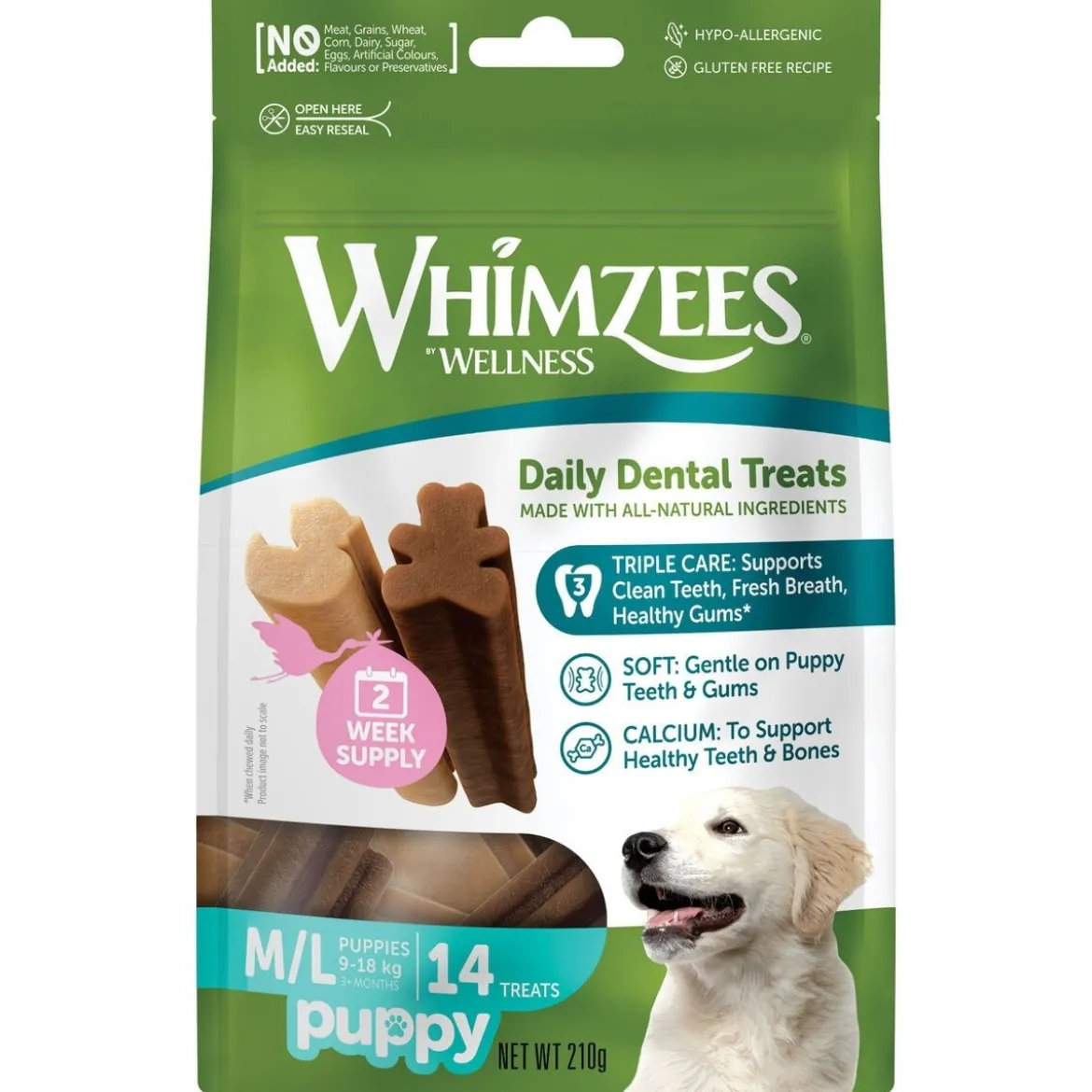 Purutikku pennulle M/L, Whimzees