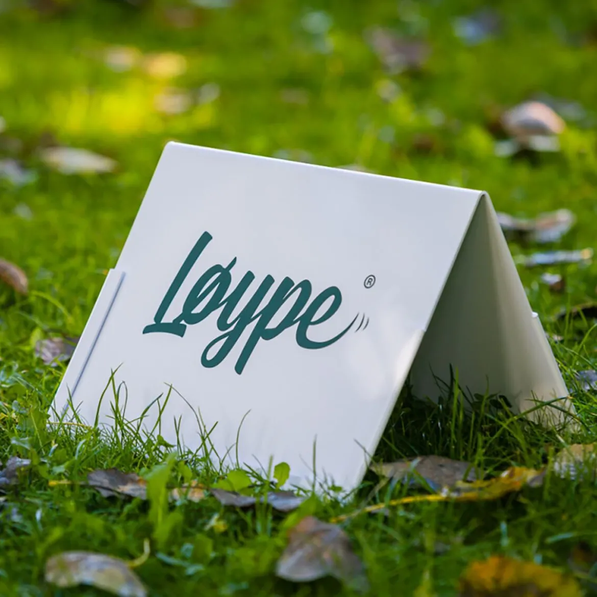 Rally-toko-kylttiteline Loype