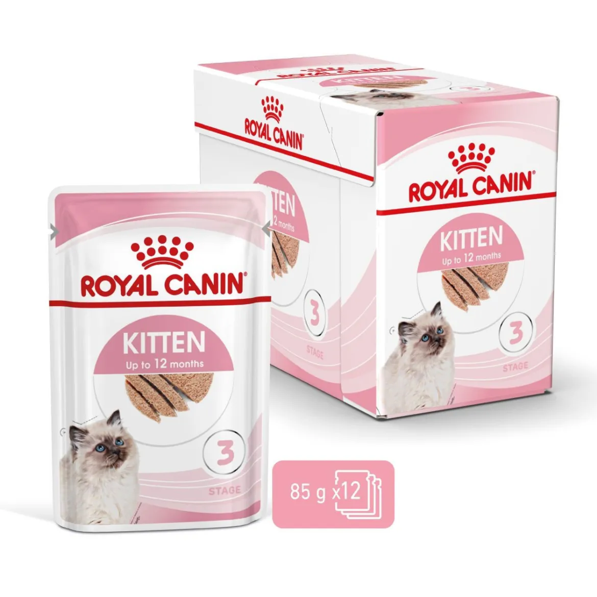 Royal Canin Kitten Loaf, 12x85g