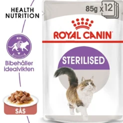 Royal Canin Sterilised Gravy 85g, 48-pack