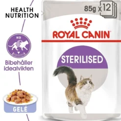Royal Canin Sterilised Jelly 85g, 48-pack
