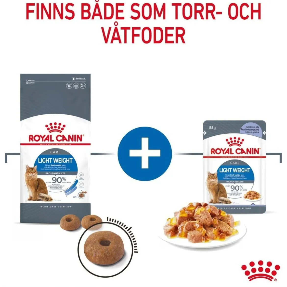 Royal Canin Ultra Light Jelly 85g, 48-pack