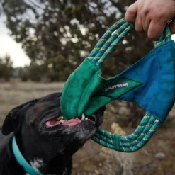 Ruffwear Pacific Ring koiranlelu, turkoosi