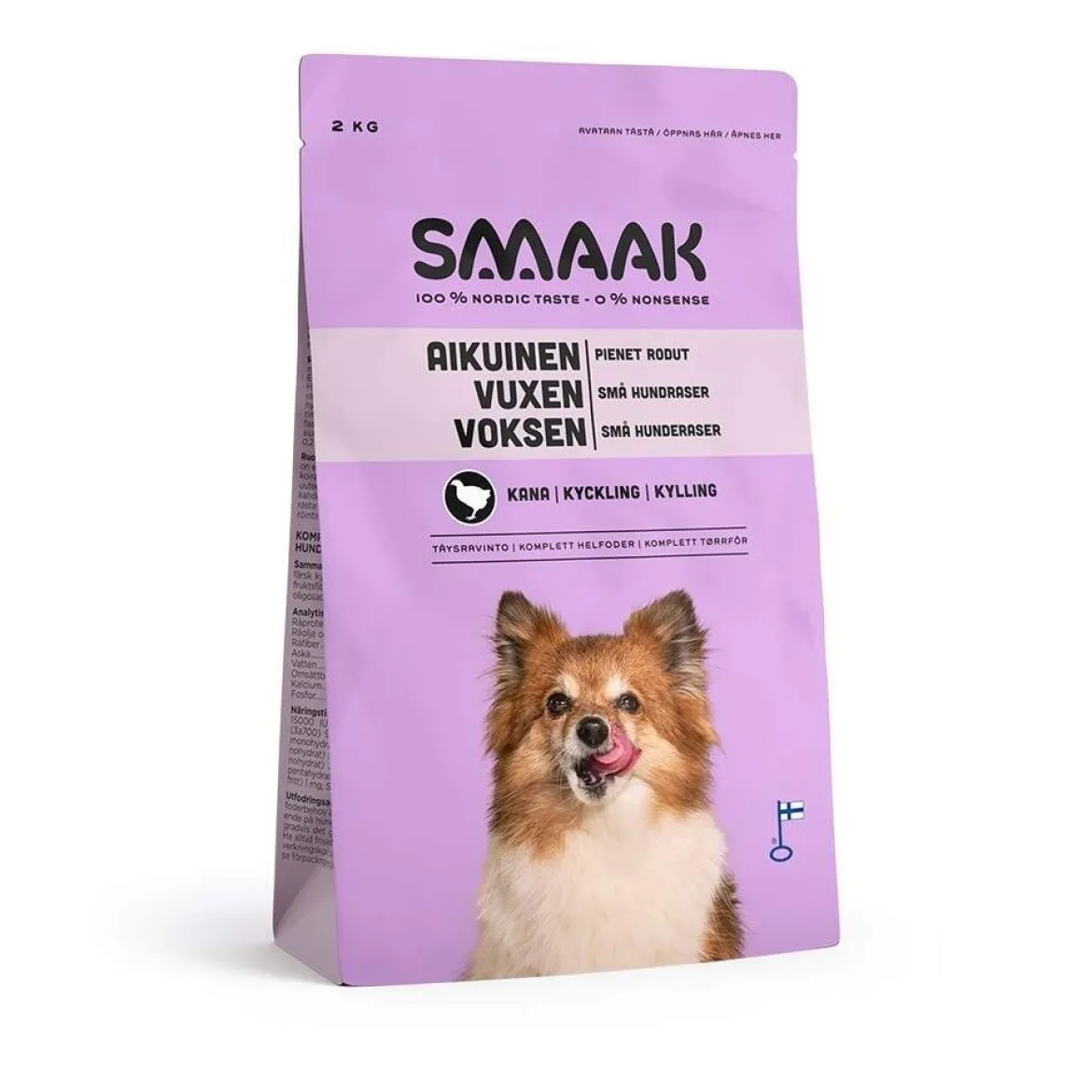 SMAAK kana pienelle aikuiselle koiralle