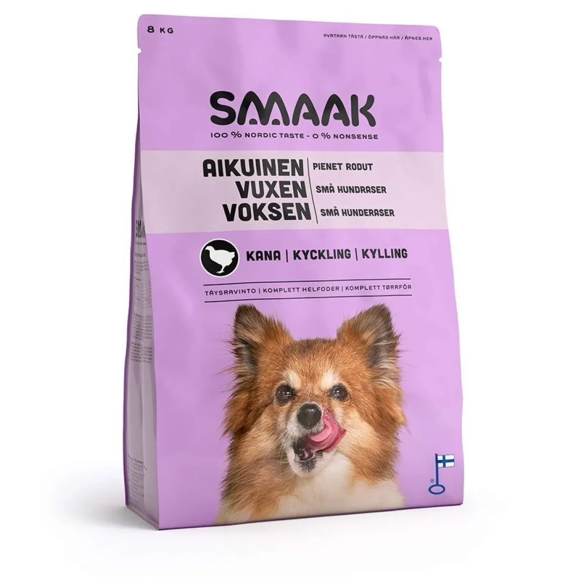 SMAAK kana pienelle aikuiselle koiralle