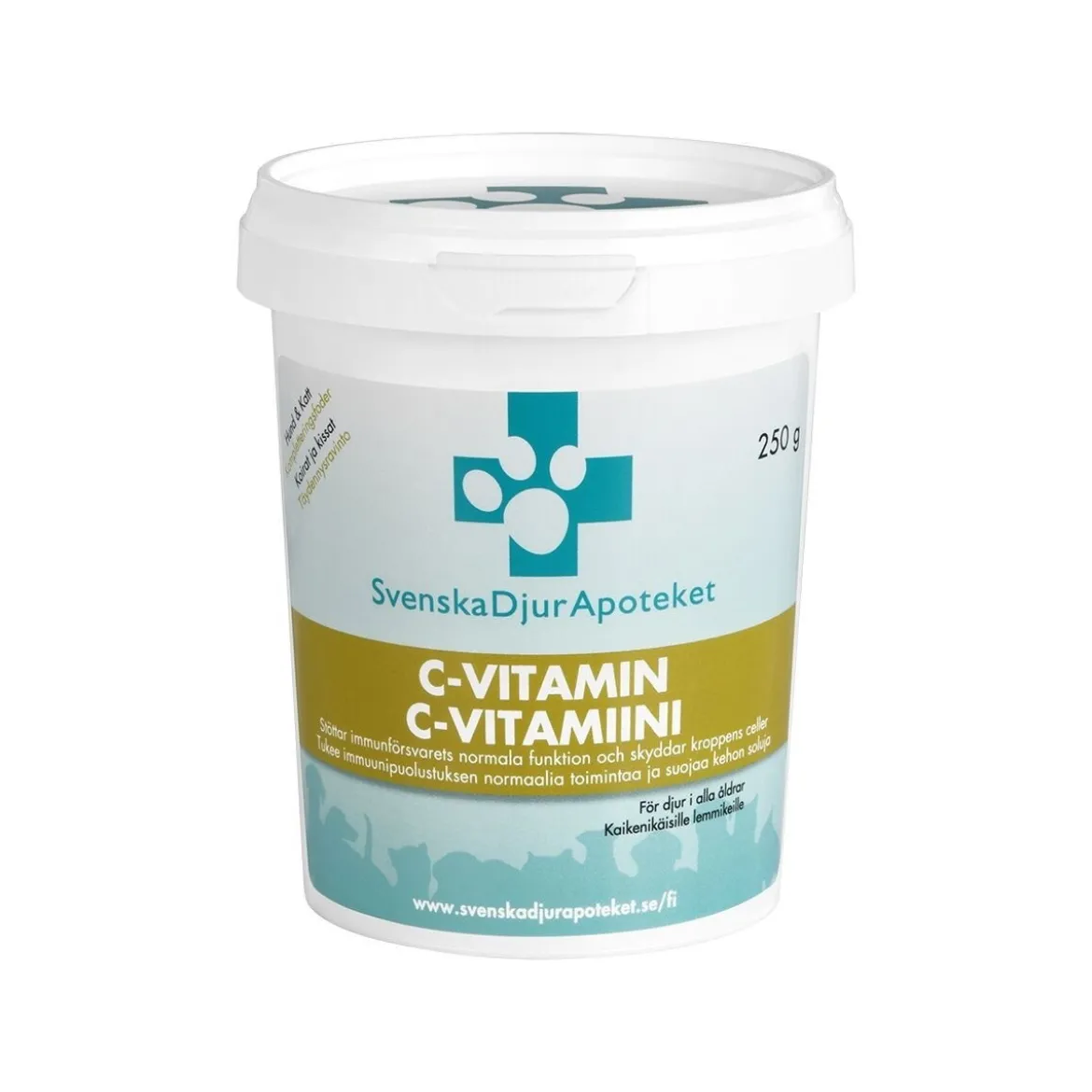Svenska Djurapoteket C-vitamiini 250 g