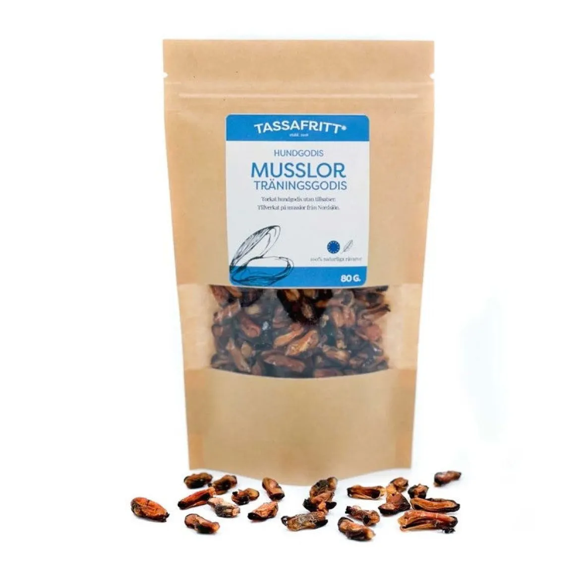 TassaFritt Treeniherkut, simpukka 80 g