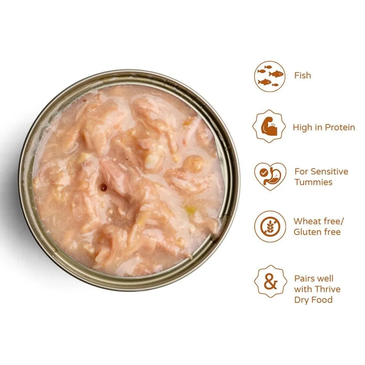 Thrive Tonnikala, Katkarapu & Kalmari 75 g
