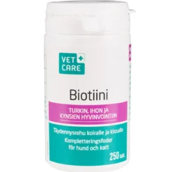 VETCARE Biotiini 250 tabl