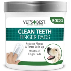 Vet's Best Clean hampaidenpuhdistuslaput 50 kpl