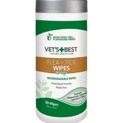 Vet's Best Natural Flea&Tick Wipes