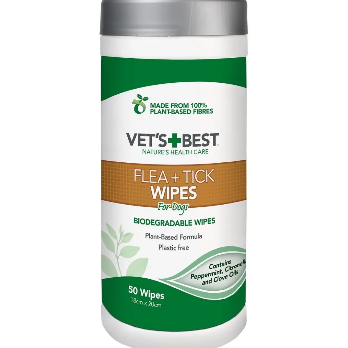 Vet's Best Natural Flea&Tick Wipes