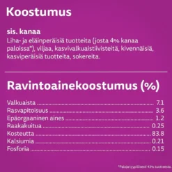 Whiskas kanaa kastikkeessa 400g